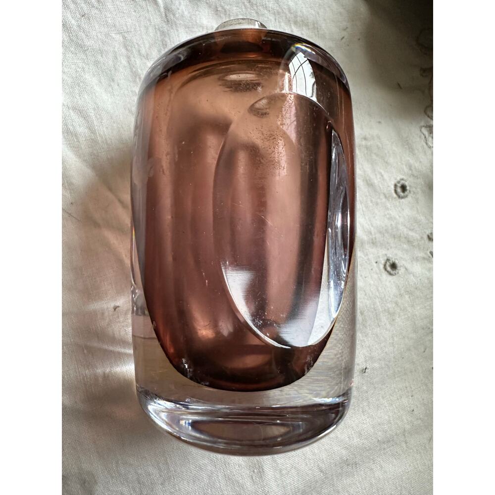Vintage Kosta Boda Glass Perfume Bottle O 6022 NO STOPPER